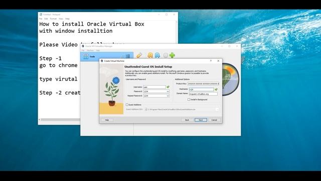 Oracle VirtualBox Installtion смотреть онлайн