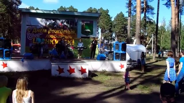 гр. "Один на один" в Шенкурске! (Лучшие песни) 26.06.2016 смотреть онлайн