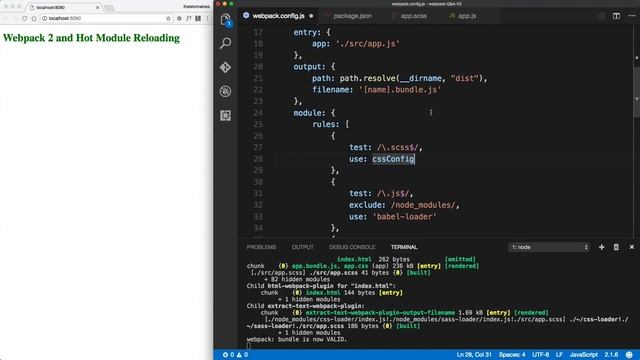 Webpack 2 - Production vs Development Environment смотреть онлайн