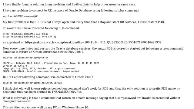 Databases: How to connect using PDB userid on Oracle 18c XE? (2 Solutions!!) смотреть онлайн