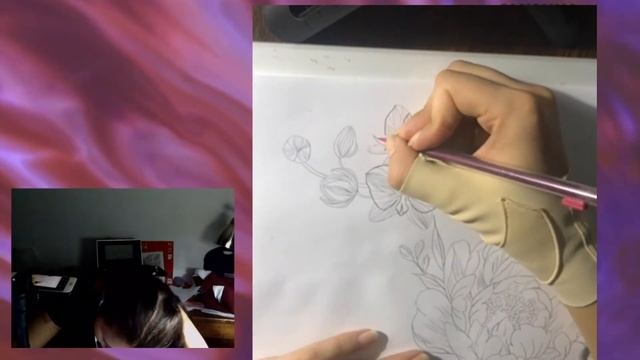 Breast Cancer Awareness Month : Let's draw flowers ! Day 1 : Orchids ! SPEED DRAWING ! смотреть онлайн