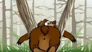 Мультанекдот! Медведь-неудачник, заяц-удалец!