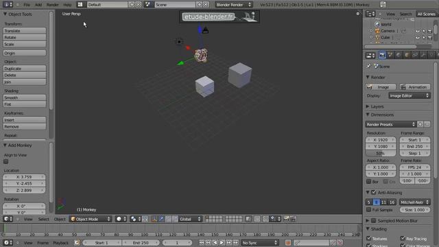 Navigation dans la vue 3D смотреть онлайн