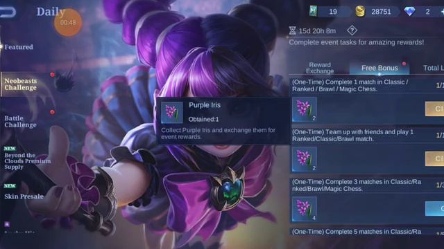 How To Get Purple Iris From Neobeasts Challange And Get Lilia Or Fredrinn Hero For Free? смотреть онлайн
