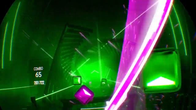 Beat Saber Escape, expert+ no mods, first A rank смотреть онлайн