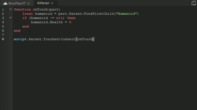 Roblox Studio Tutorial - HOW TO MAKE A KILL BRICK смотреть онлайн