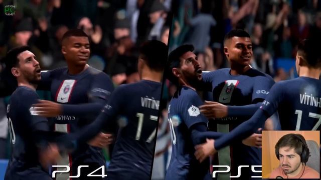 FIFA 23 NOVA GERAÇÃO X FIFA 23 VELHA GERAÇÃO! TEM MUITA DIFERENÇA? смотреть онлайн