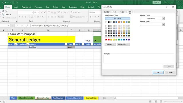 How to automate Accounting Ledger, Trial Balance, Financial Statement in Microsoft Excel Urdu Hindi смотреть онлайн