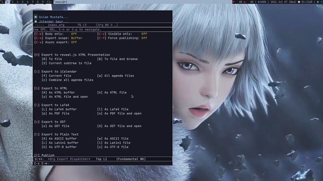 How to look cool with org mode feat. Emacs смотреть онлайн