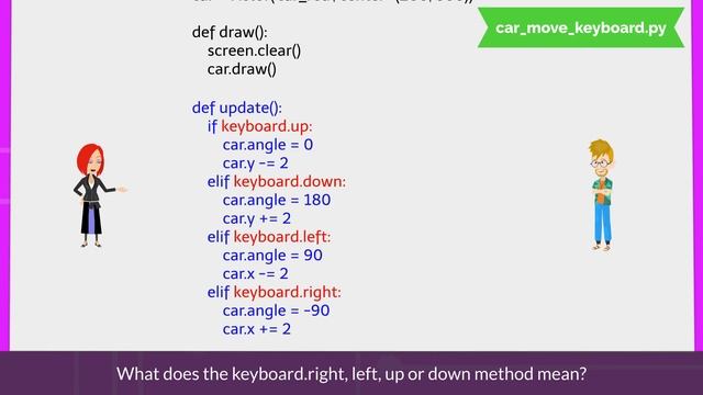 1. How to Control Car with Keyboard | Chapter 10.2: Controlling Car in Pygame Zero смотреть онлайн