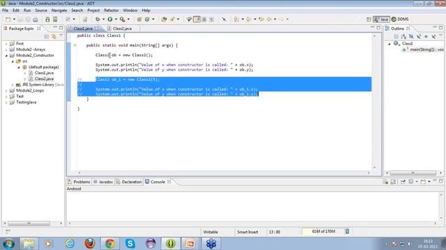 Understanding Constructors in Java | Constructor Java Tutorial | Edureka смотреть онлайн