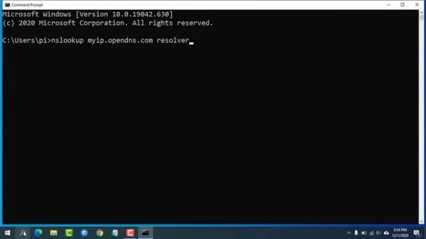 CMD : How to get the public ip address you are using