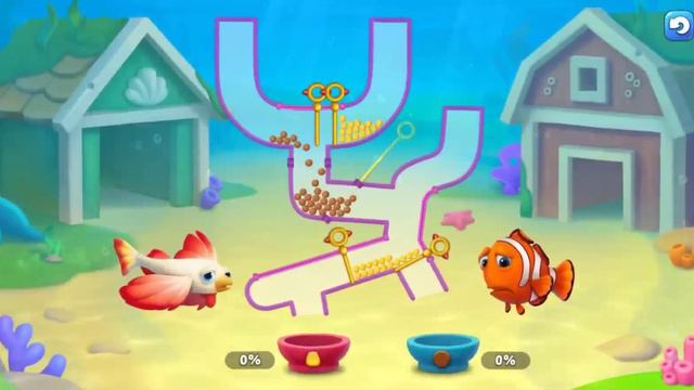 головоломки Не сдавайтесь!#Fishdom mini game #puzzle #fishdom #головоломки смотреть онлайн