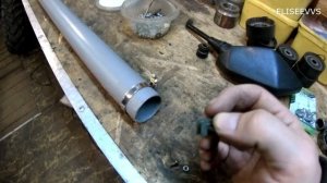 самодельный удленнитель румпеля для ПЛМ СУЗУКИ 4,5,6