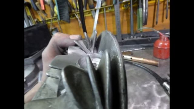 Восстановление ребра охлаждения головки цилиндра NSU и DKW смотреть онлайн