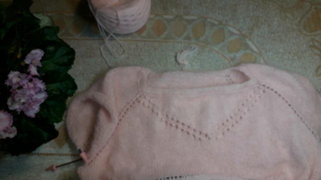 #ВЯЗАНИЕ Джемпер из пряжи 