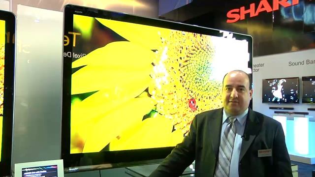 Sharp LE920, 820 & 810 LED LCD TV Series with Quad Pixel ... смотреть онлайн