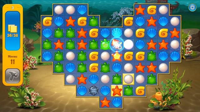 Fishdom: Deep Dive | Android | Gameplay | HD смотреть онлайн