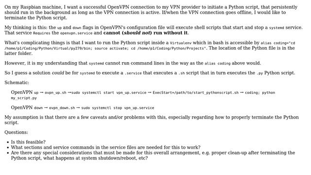 Systemd: How to start/stop Python script that should run in background, inside Virtualenv смотреть онлайн