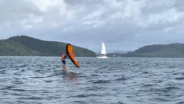 Awesome Wing Foil Trip, Along the Phuket East Coast, Travelling From South to North #foilisland смотреть онлайн