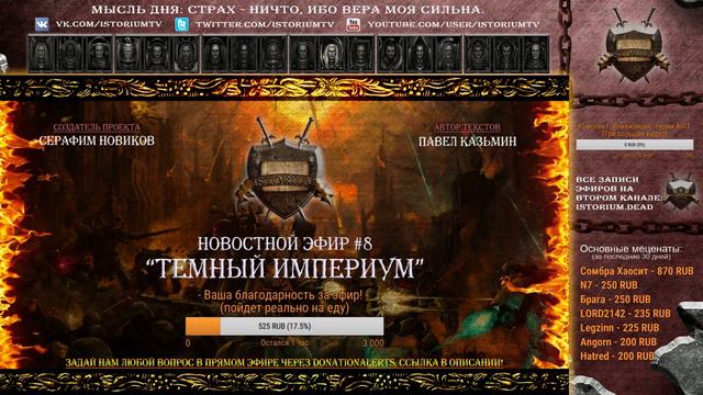 “Тёмный Империум” - Новостной эфир #8 [Istorium.TV] Warhammer 40000