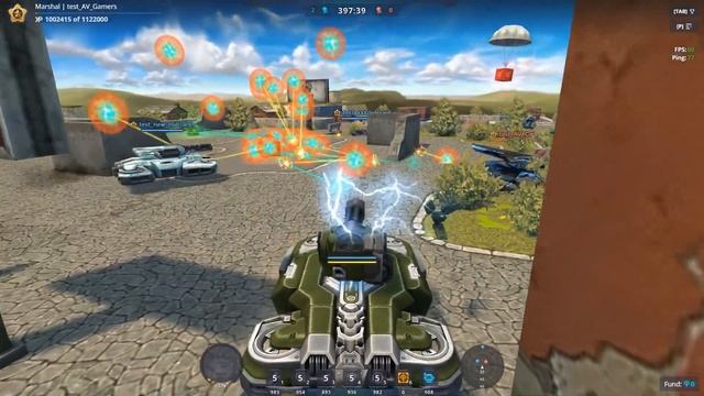 New Hull Ares Overdrive Epic Moments Tanki Online | Freeze Ares Overdrive | AV Gamers | танки онлай смотреть онлайн