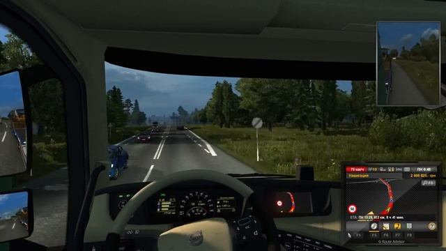 Трактор Digger1000 Днепро Самара Euro Truck Simulator 2 смотреть онлайн
