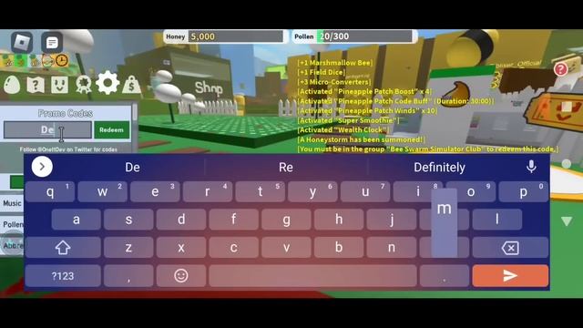 All New ✨ Bee Swarm Simulator Codes In September 2023 - Codes For Bee Swarm Simulator смотреть онлайн