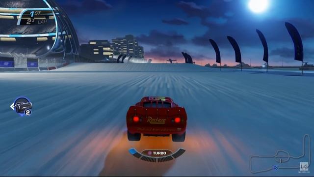 Cars 3: Driven to Win - Jackson Storm Race Gameplay HD смотреть онлайн