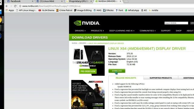 How to install latest nvidia driver in Ubuntu 16.04 ( Mint/KDE Neon) смотреть онлайн