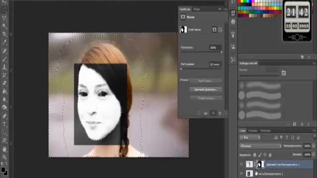 уроки фотошопа cs6 на русском: создаем белый грим смотреть онлайн