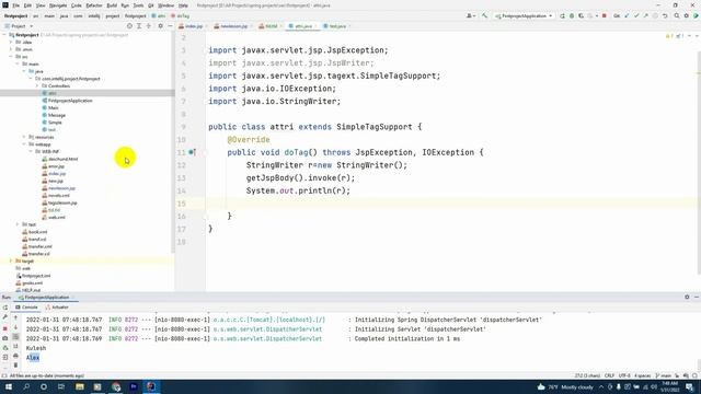 Making Custom Tags For JSP смотреть онлайн