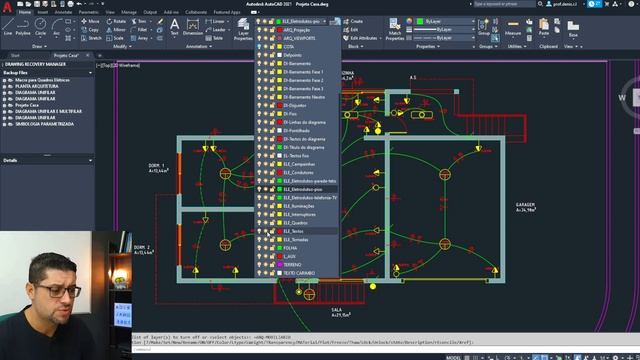 Instalações Elétricas em AutoCad смотреть онлайн