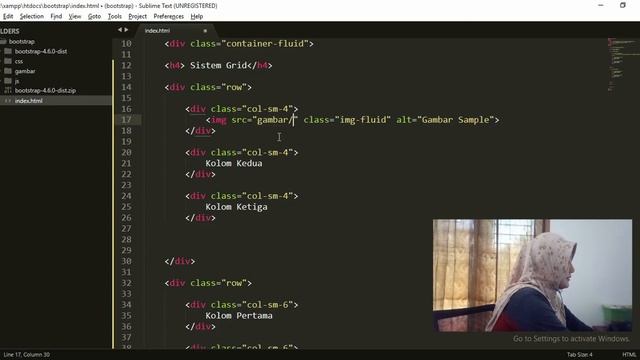 Belajar Bootstrap 5 Menit - Part 4 (Memasukkan Gambar Di Bootstrap) смотреть онлайн
