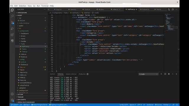 React - API Rest using json server 2 de 2 смотреть онлайн