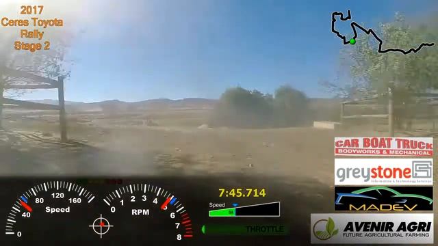 Madev Datsun - 2017 Ceres Toyota Rally - SS2 смотреть онлайн