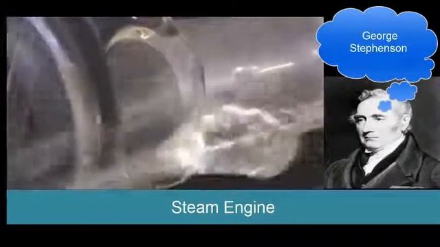 A Glass Model Of Stephenson's Steam Engine ...... George Stephenson