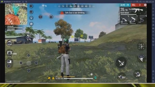 Free Fire | Rush Game Play | BOOYAH | TECHN GAMING