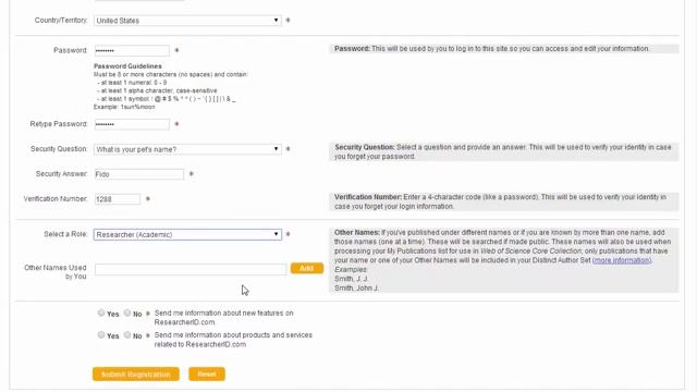 ResearcherID Creating a Researcher ID смотреть онлайн