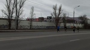 Забег "Акварель" Волгоград, дистанция 15 км.