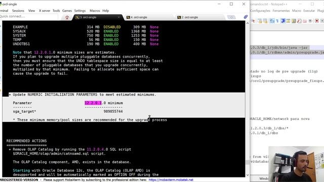 Upgrade Oracle: Do 11g Para 12c - Sem CDB utilizando o CATUPGRD смотреть онлайн