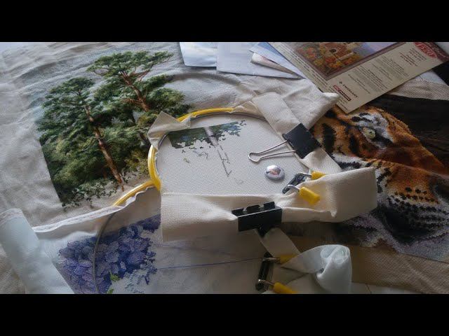 Вышивальные итоги за апрель-май 2020. Продвижения, новые процессы и немного о планах. #вышивка смотреть онлайн