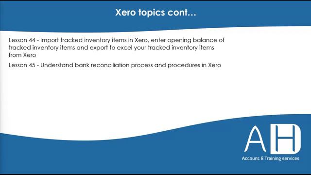 Certificate In Xero Accounting Course