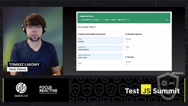 Shipping High Quality JS Apps with Confidence – Tomasz Łakomy смотреть онлайн