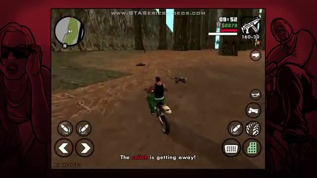 GTA San Andreas iPad Walkthrough Mission #28 Badlands HD YouTube смотреть онлайн