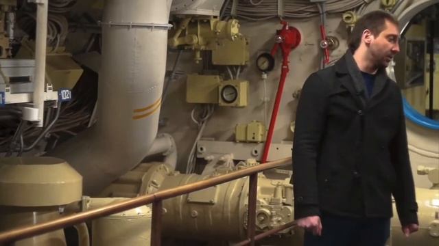 Экскурсия по подводной лодке. Отсек 5. Дизельный смотреть онлайн