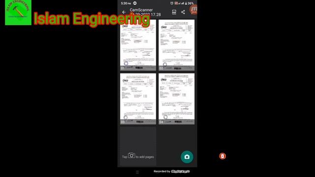 How to scan documents with mobile phone android or iphone । Best scanner apps tutorial Bangla, смотреть онлайн