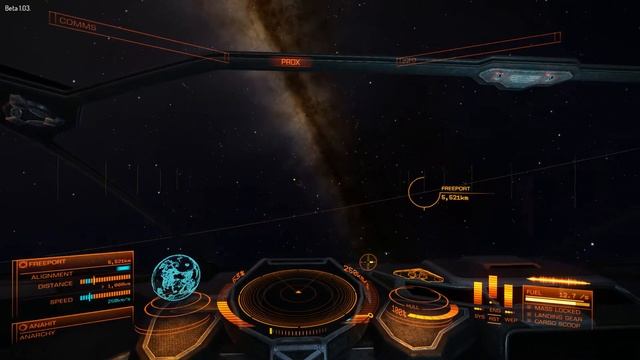 Elite: Dangerous Beta 1.03 - LP 98-132 Test Run in Cobra Mk.3 (PC) 1080P HD смотреть онлайн