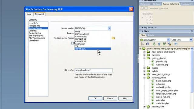 PHP Tutorial 7:- PHP Editor Dreamweaver Part 1 смотреть онлайн