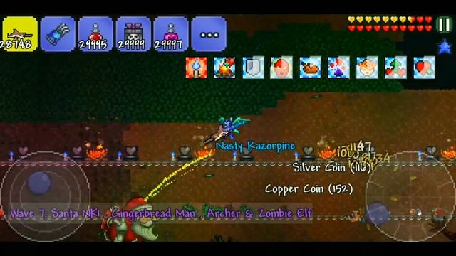 #Terraria Мега Акула VS Кукурузная Винтовка смотреть онлайн